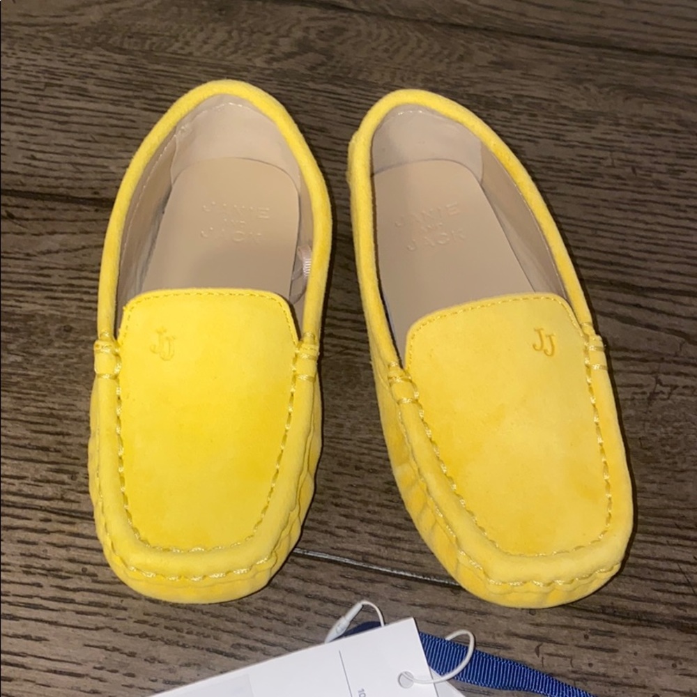 New Janie and Jack suede loafers